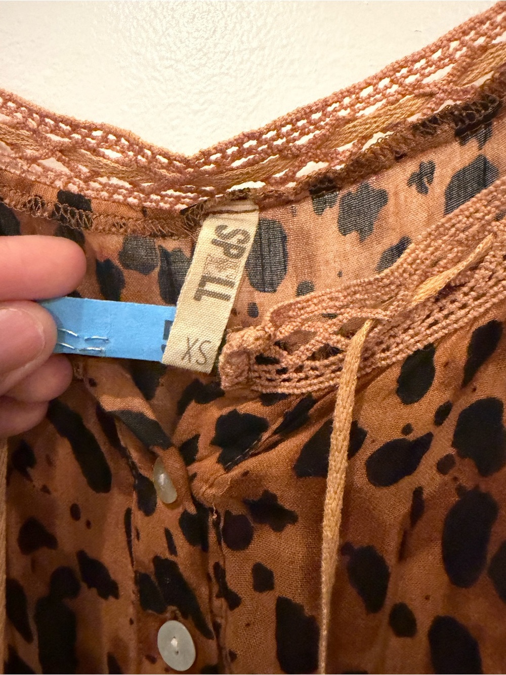 Spell Saphari Strappy Dress XS - Picture 2 of 5